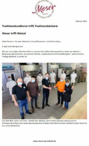 Read more about the article Traditionskonditorei trifft Traditionsbäckerei